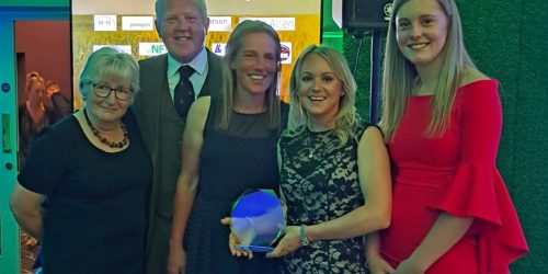 People from the Torpenhow Cheese Company winning an award